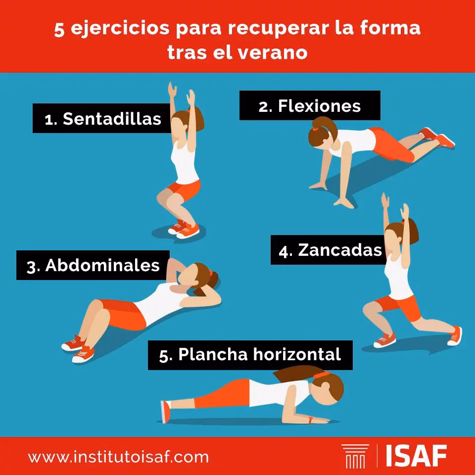 ¿Cuáles son los 4 tipos de actividad?