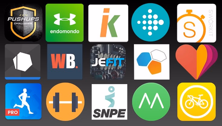 ¿Cuál es la aplicación común para deportistas?