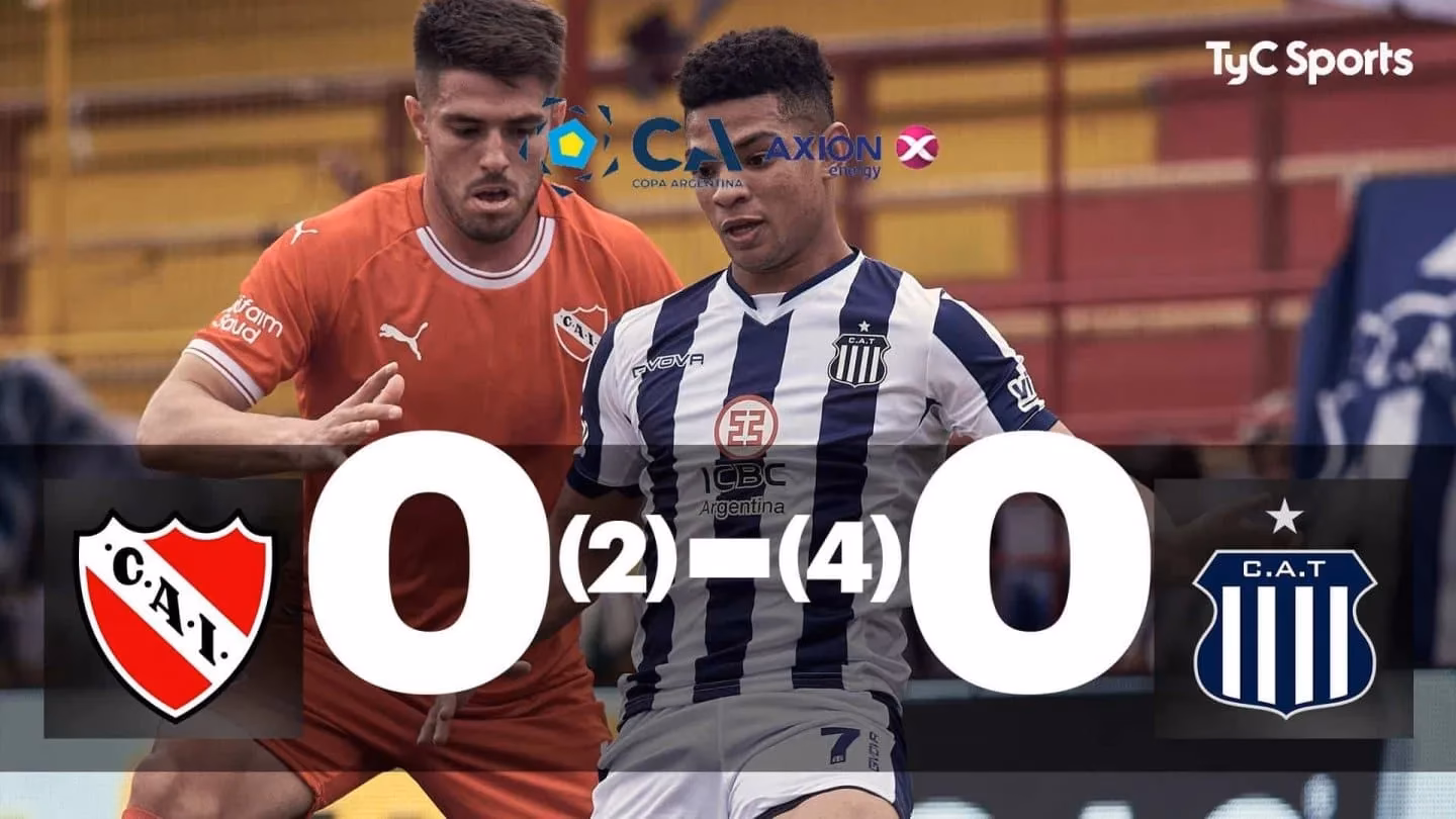 ¿Cómo va Independiente vs Talleres hoy?