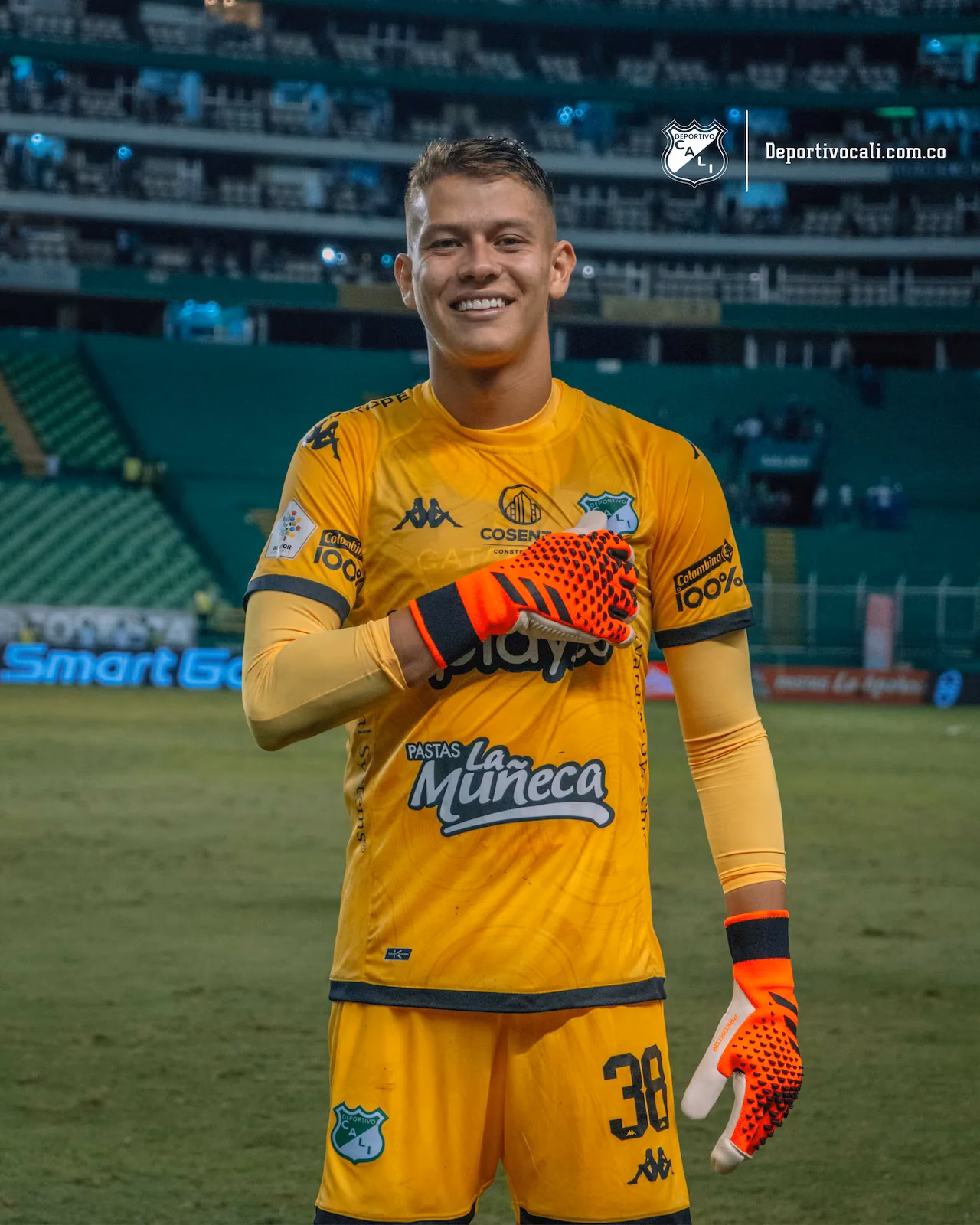 ¿Cuántos años tiene Alejandro Rodríguez, arquero del Cali?