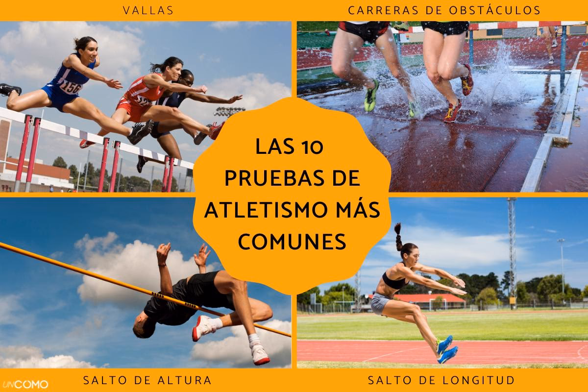 ¿Qué juegos componen el atletismo?