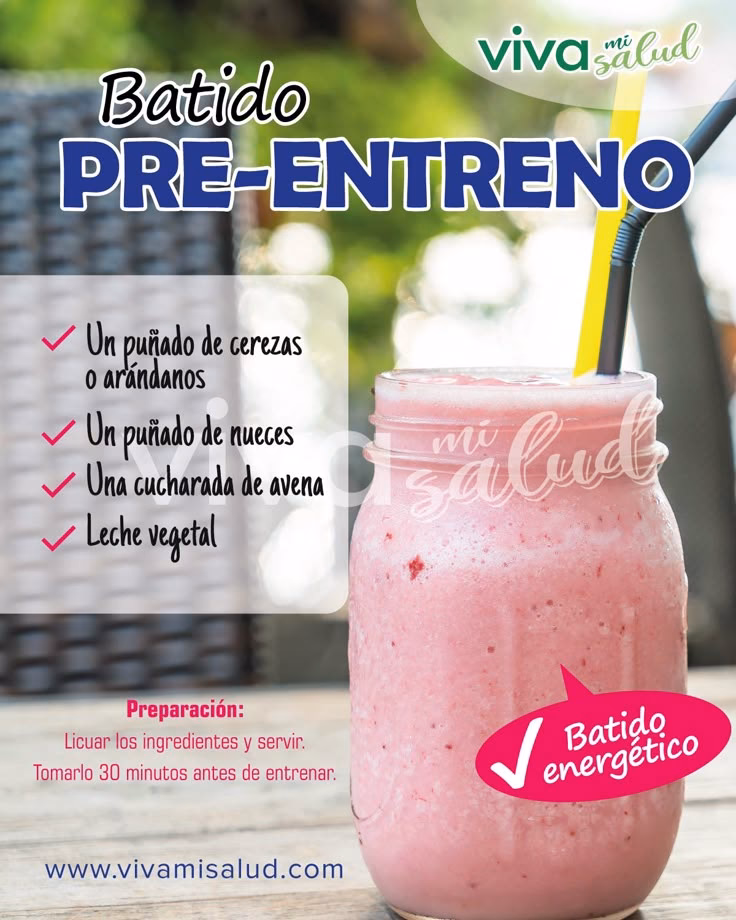 ¿Qué tomar antes de entrenar casero?