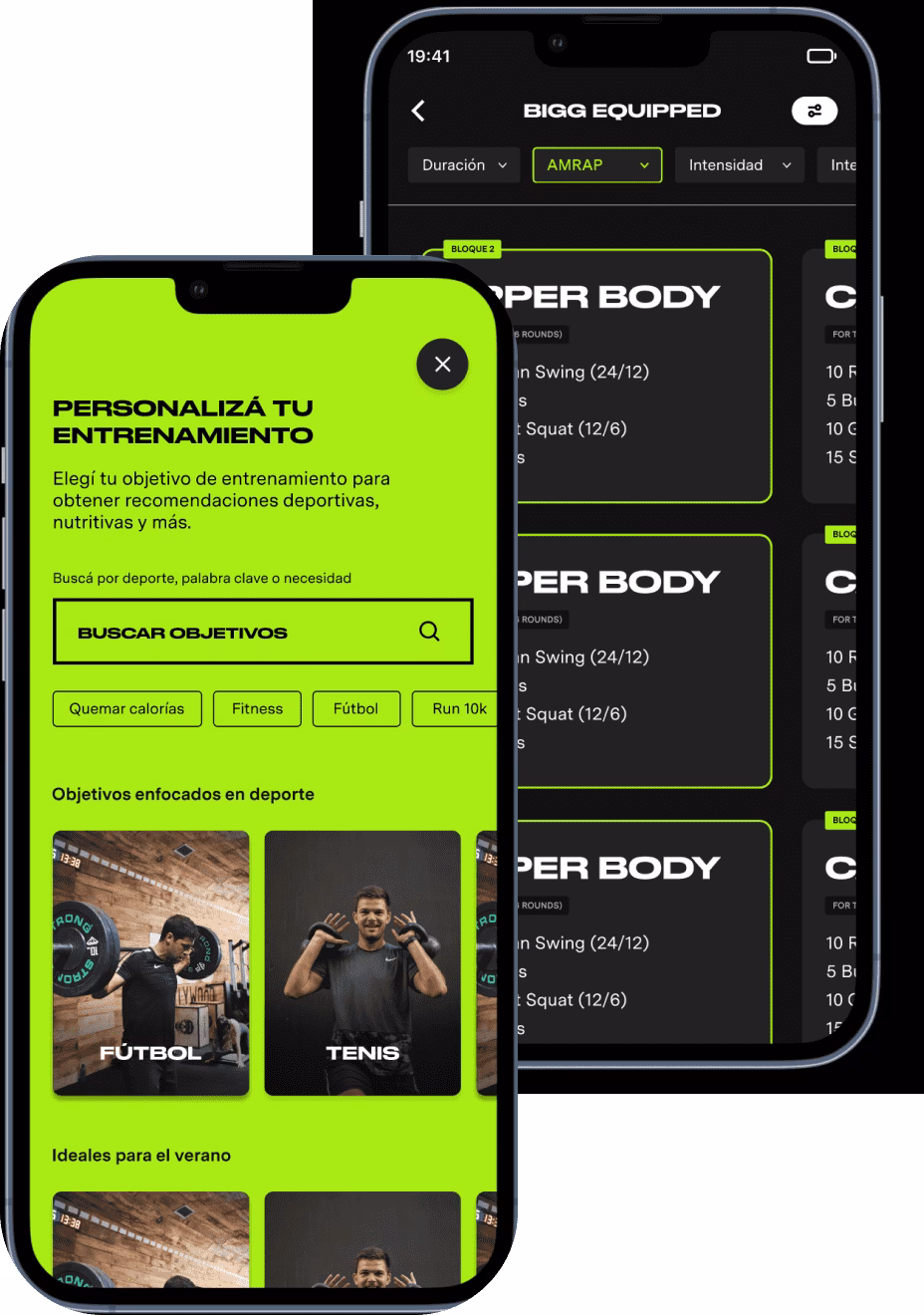 ¿Qué es el entrenamiento BIGG?