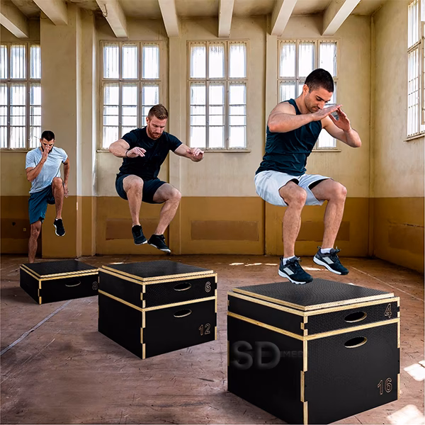 ¿Cómo se llaman las cajas del gimnasio?