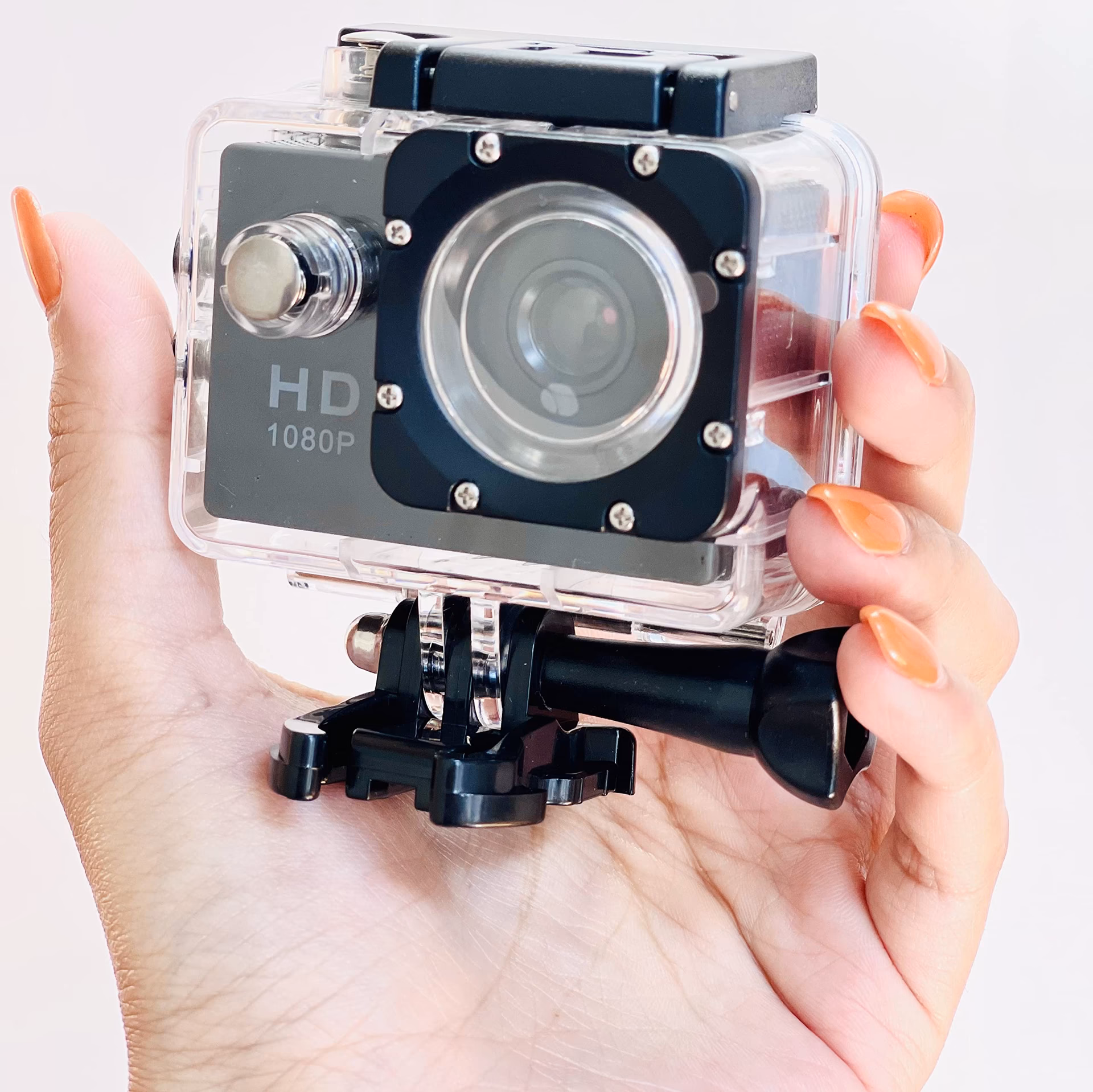 How do I connect my sports camera to my computer?
