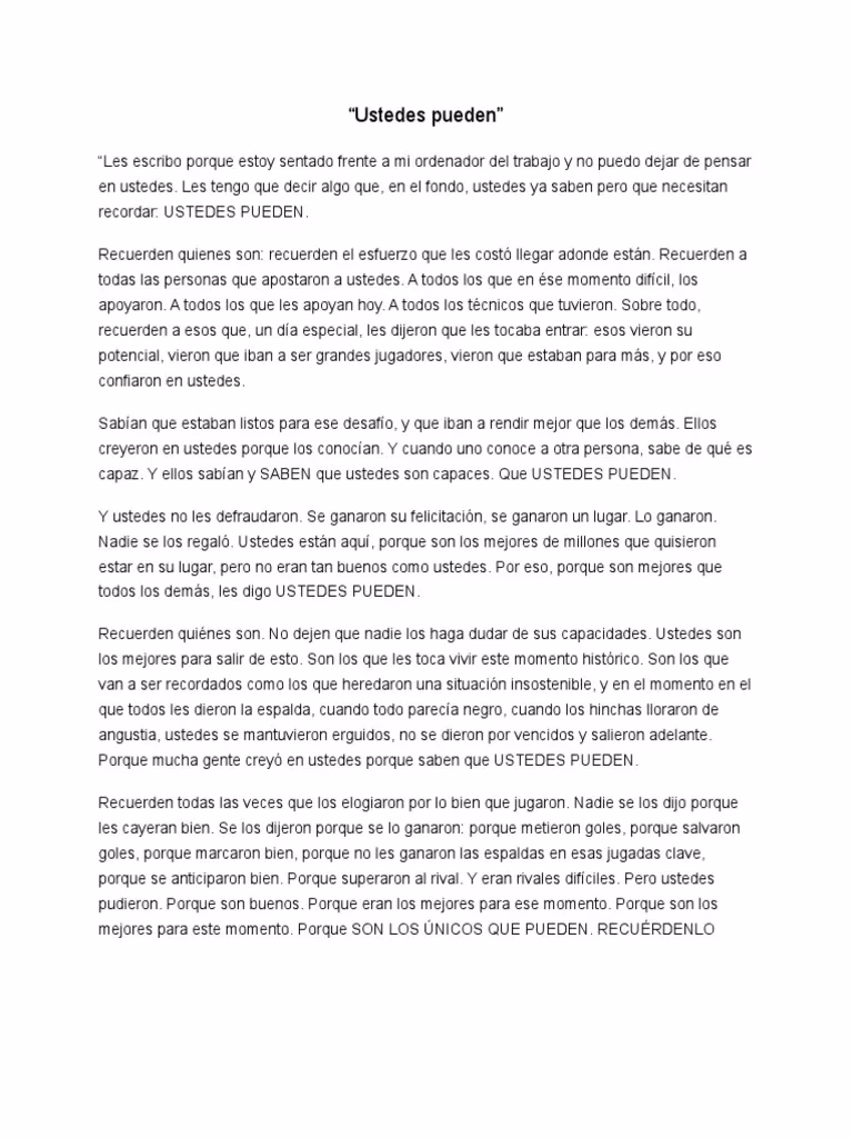 ¿Qué poner en una carta motivacional?