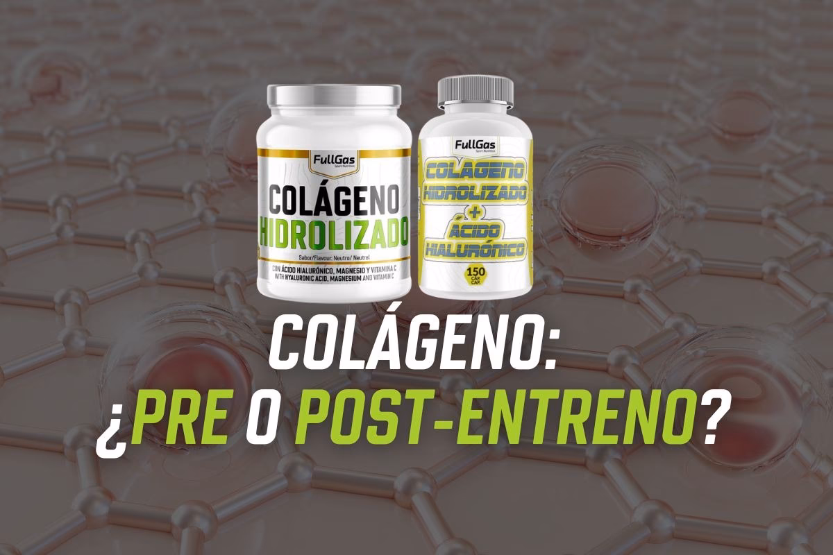 ¿Cuándo debo utilizar colágeno en mi rutina?