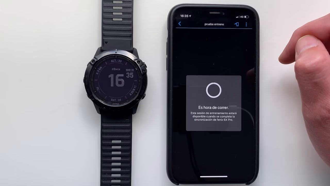 ¿Cómo puedo cargar una actividad a mi Garmin?