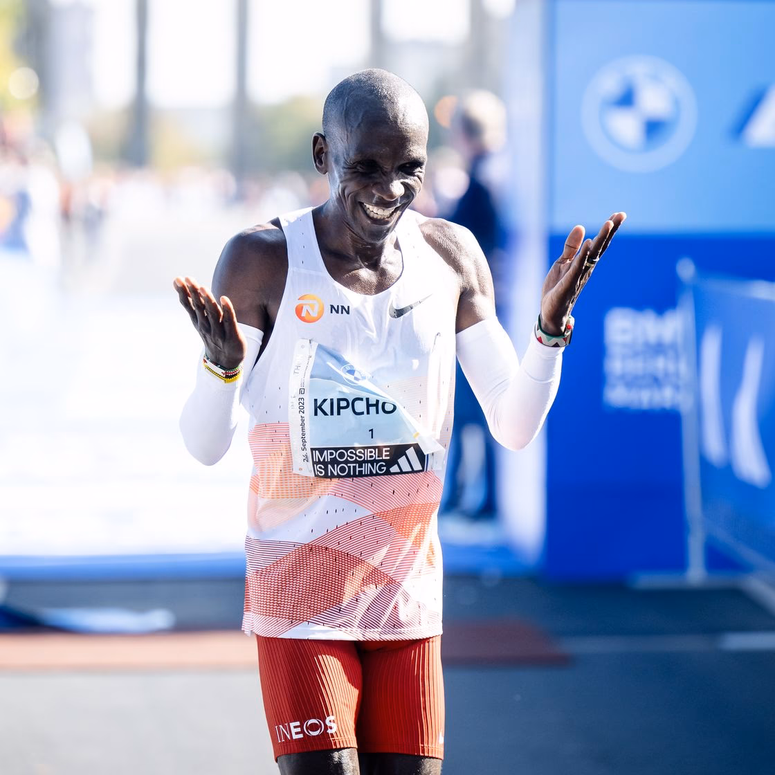 Does Eliud Kipchoge eat meat?