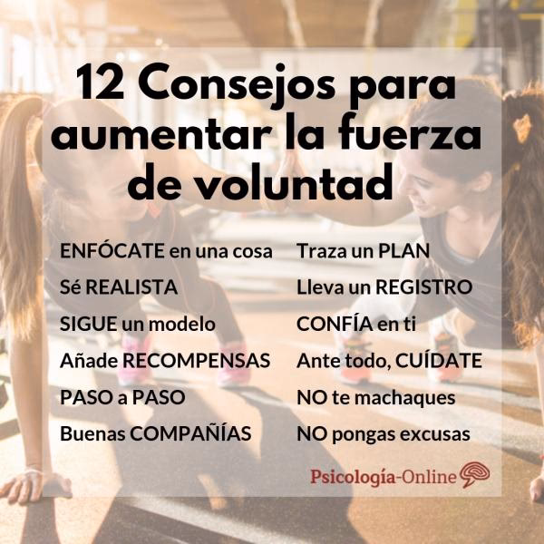¿Cómo puedes desarrollar la fuerza de voluntad?