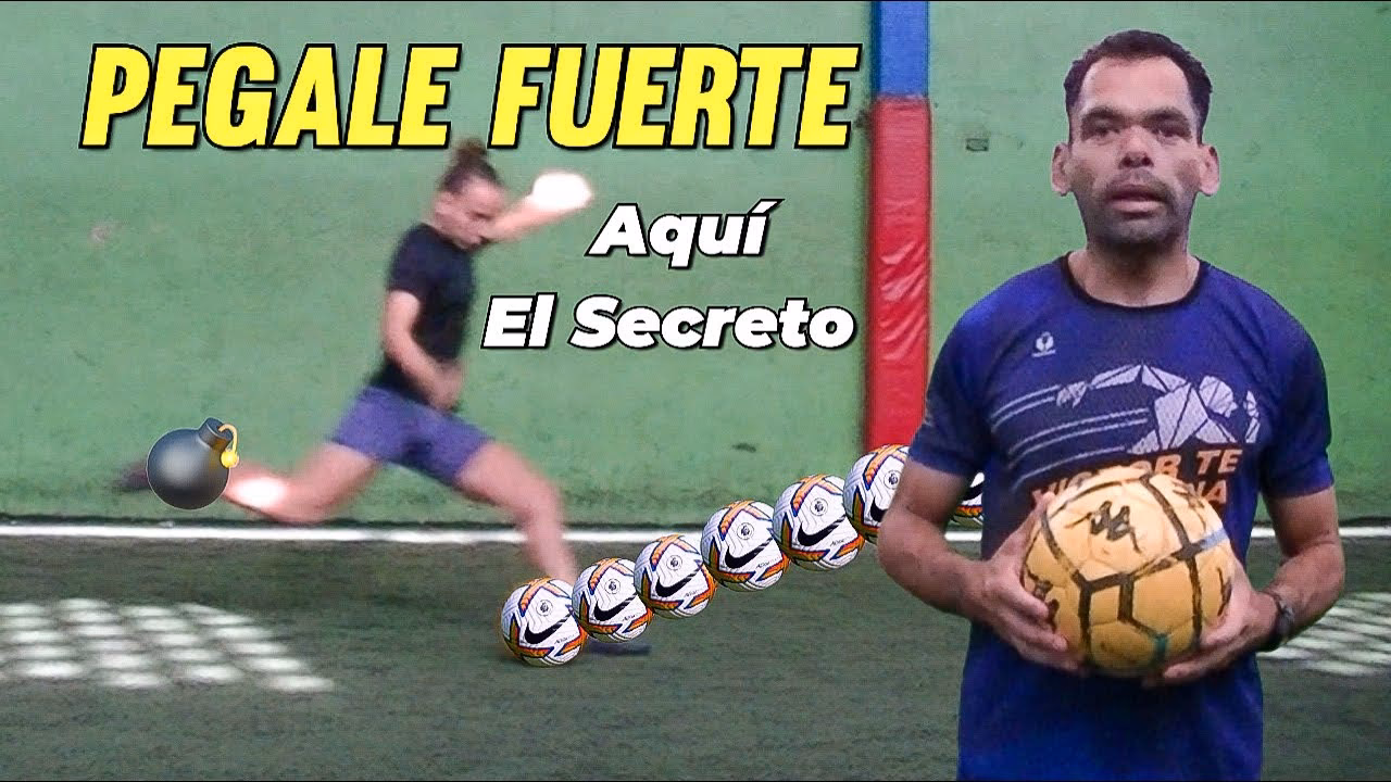 ¿Cómo tener más potencia de tiro en fútbol?