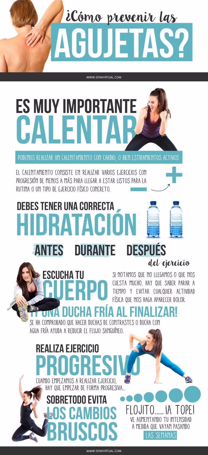 ¿Cuánto duran las agujetas del primer día de gimnasio?