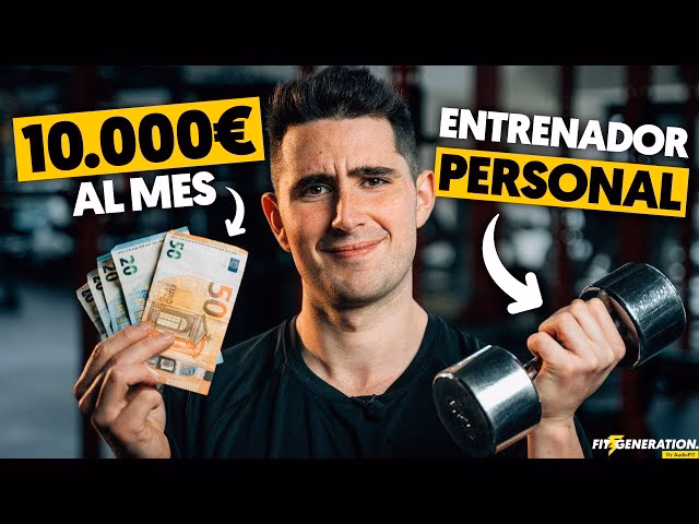 ¿Se puede ganar la vida siendo entrenador personal?