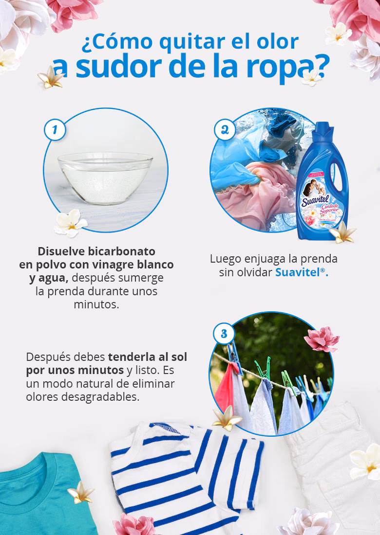 ¿Por qué mi ropa deportiva todavía huele después de lavarla?