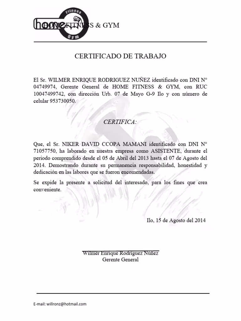 ¿Qué permiso se necesita para un gimnasio?