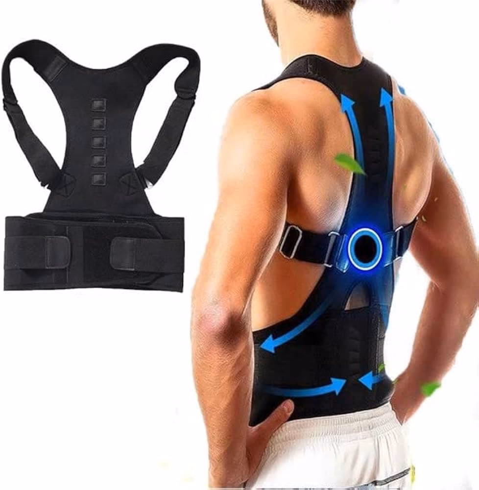 ¿Por qué los deportistas usan correctores de postura?