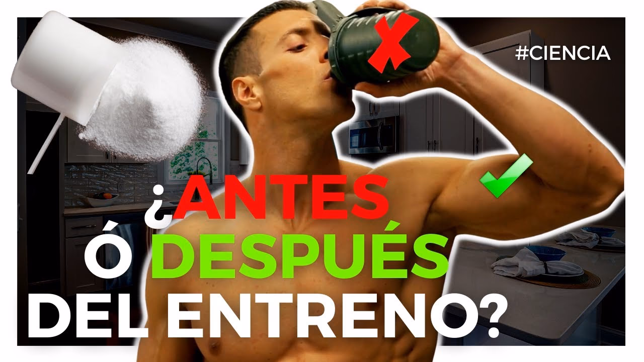 ¿Qué pasa si tomo creatina y luego proteína?