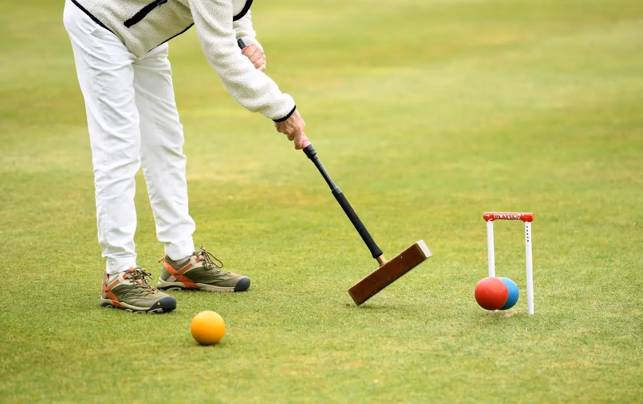 What is a Roque in croquet?