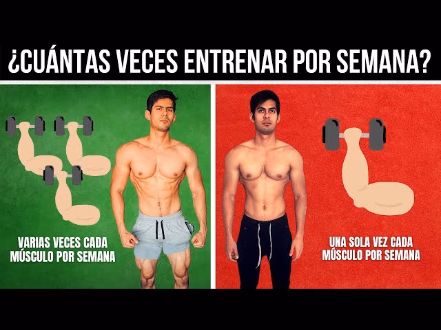 ¿Cuántas series semanales para gemelos?