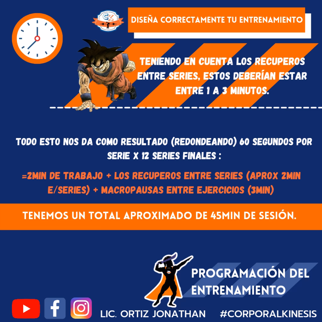 ¿Cuánto tiempo de entrenamiento es efectivo?