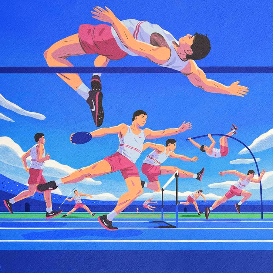 ¿Qué deporte es Decathlon?