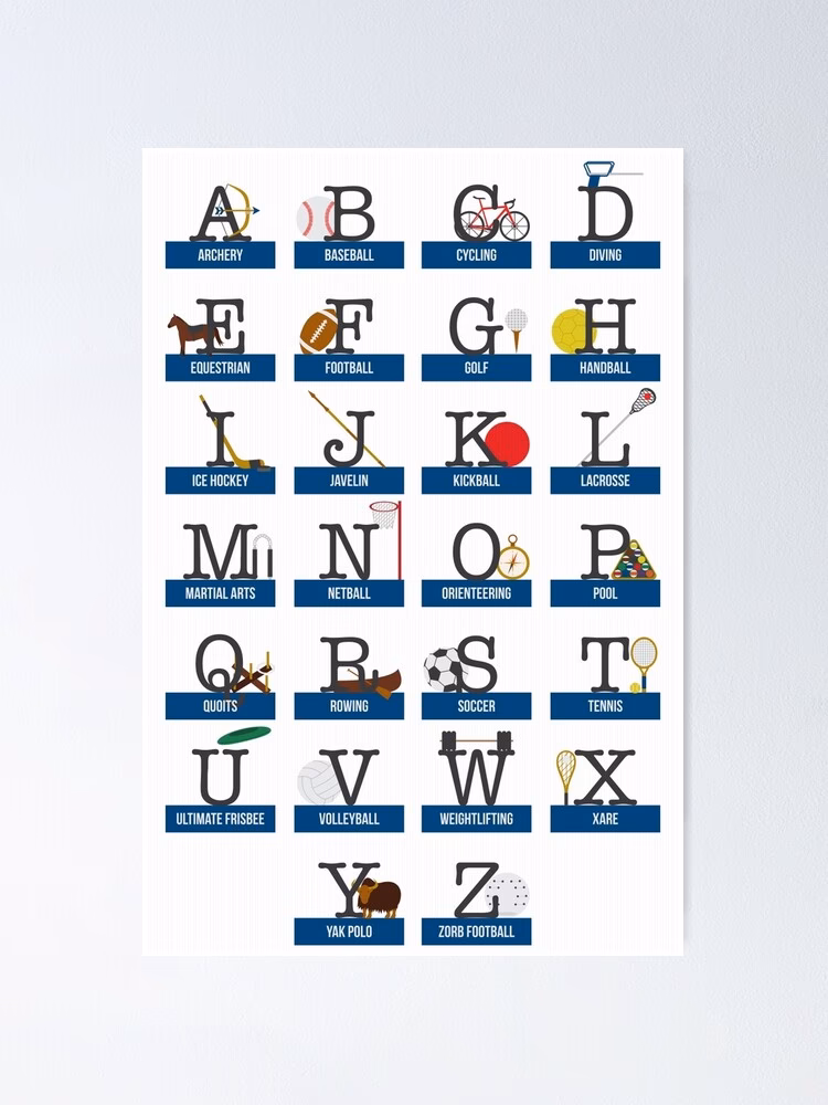 ¿Qué deportes están en la letra G?