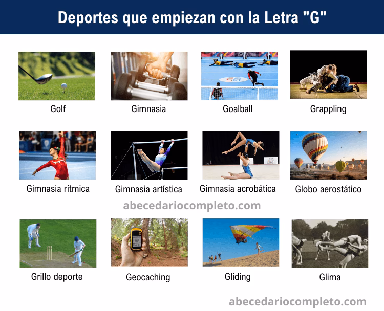 ¿Qué empieza con la letra G?