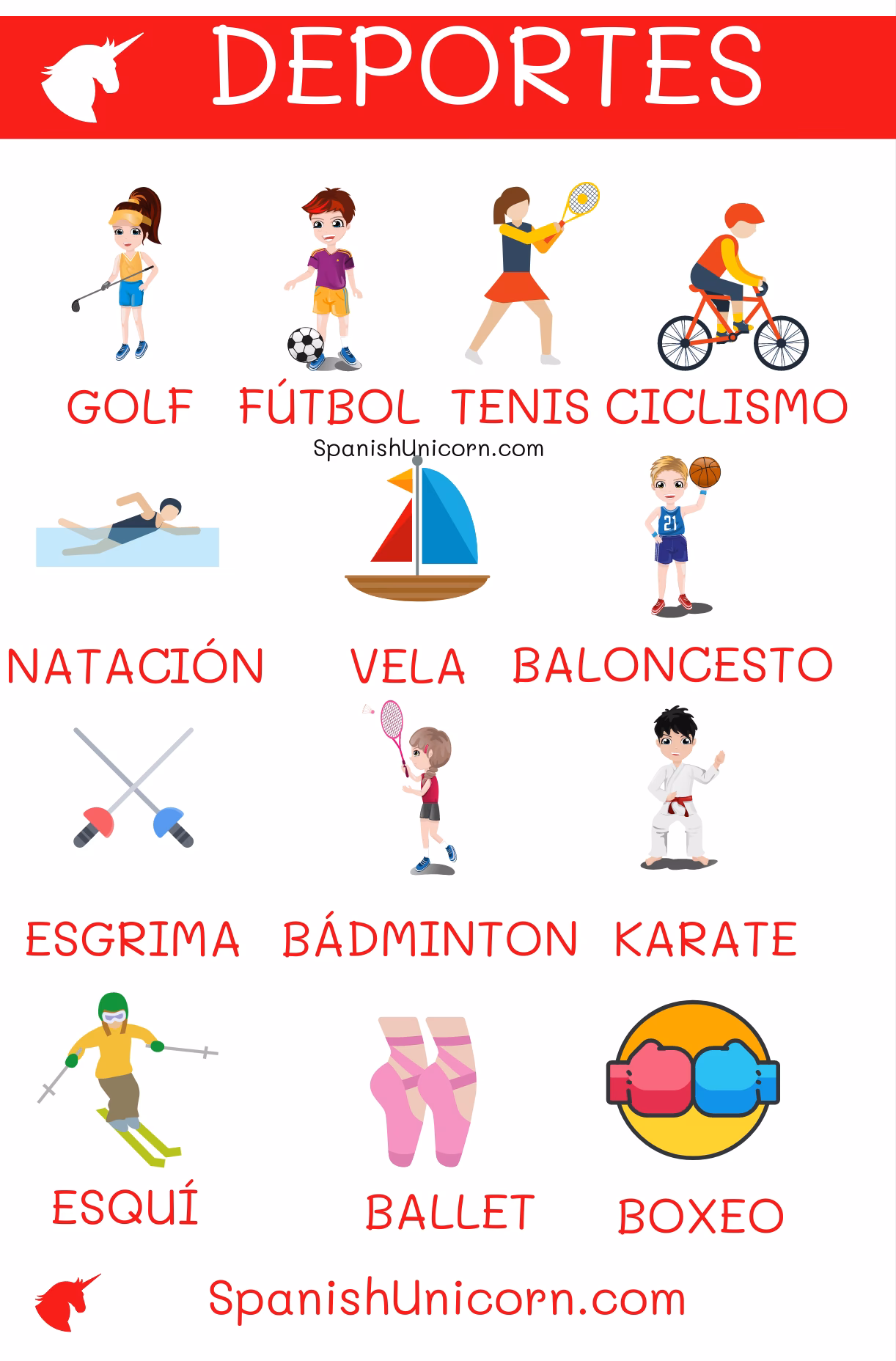 ¿Existe algún deporte que empiece con H?