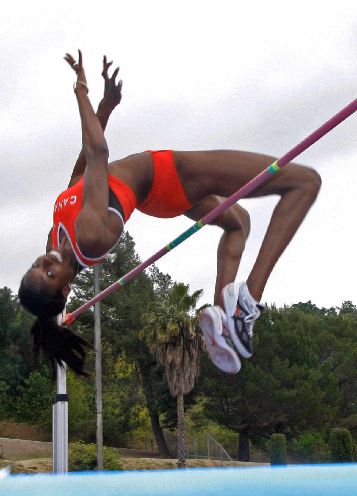 How high can an athletic person jump?