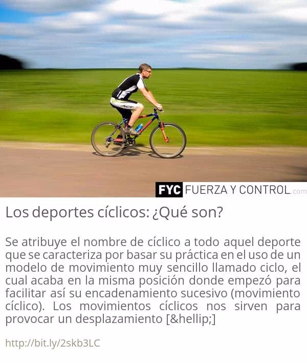 ¿Qué son las actividades cíclicas?