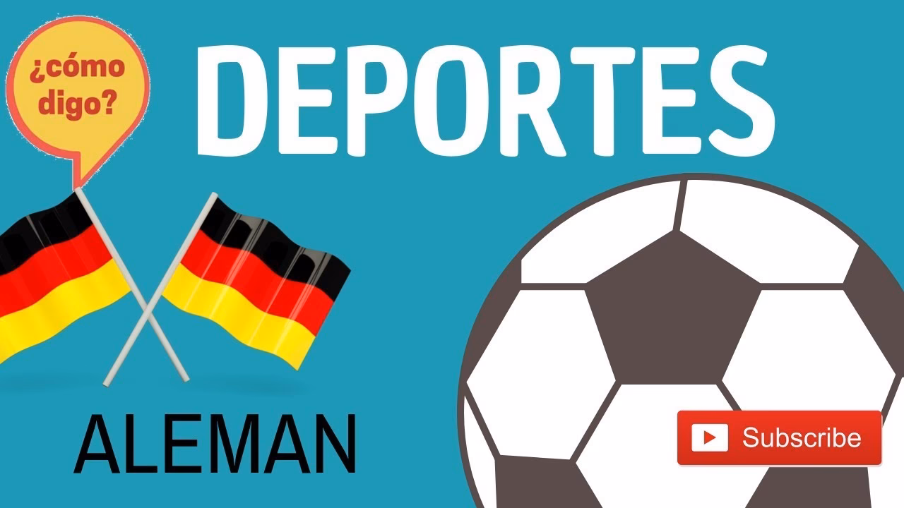 ¿Cuáles son los verbos deportivos en alemán?