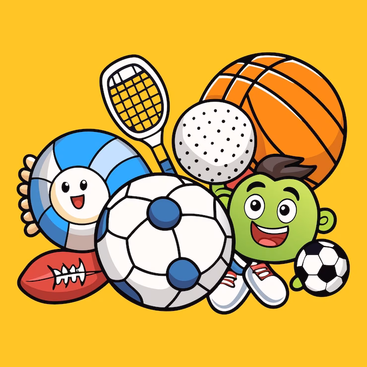 ¿Cómo se llama la caricatura donde juegan fútbol?