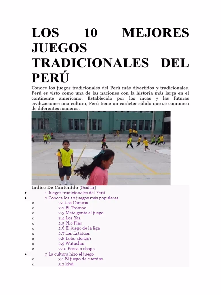 ¿Cuál es el deporte tradicional de Perú?