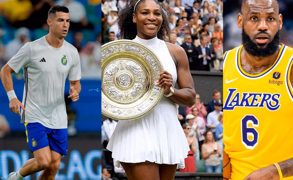 ¿Quiénes son 10 deportistas famosos?