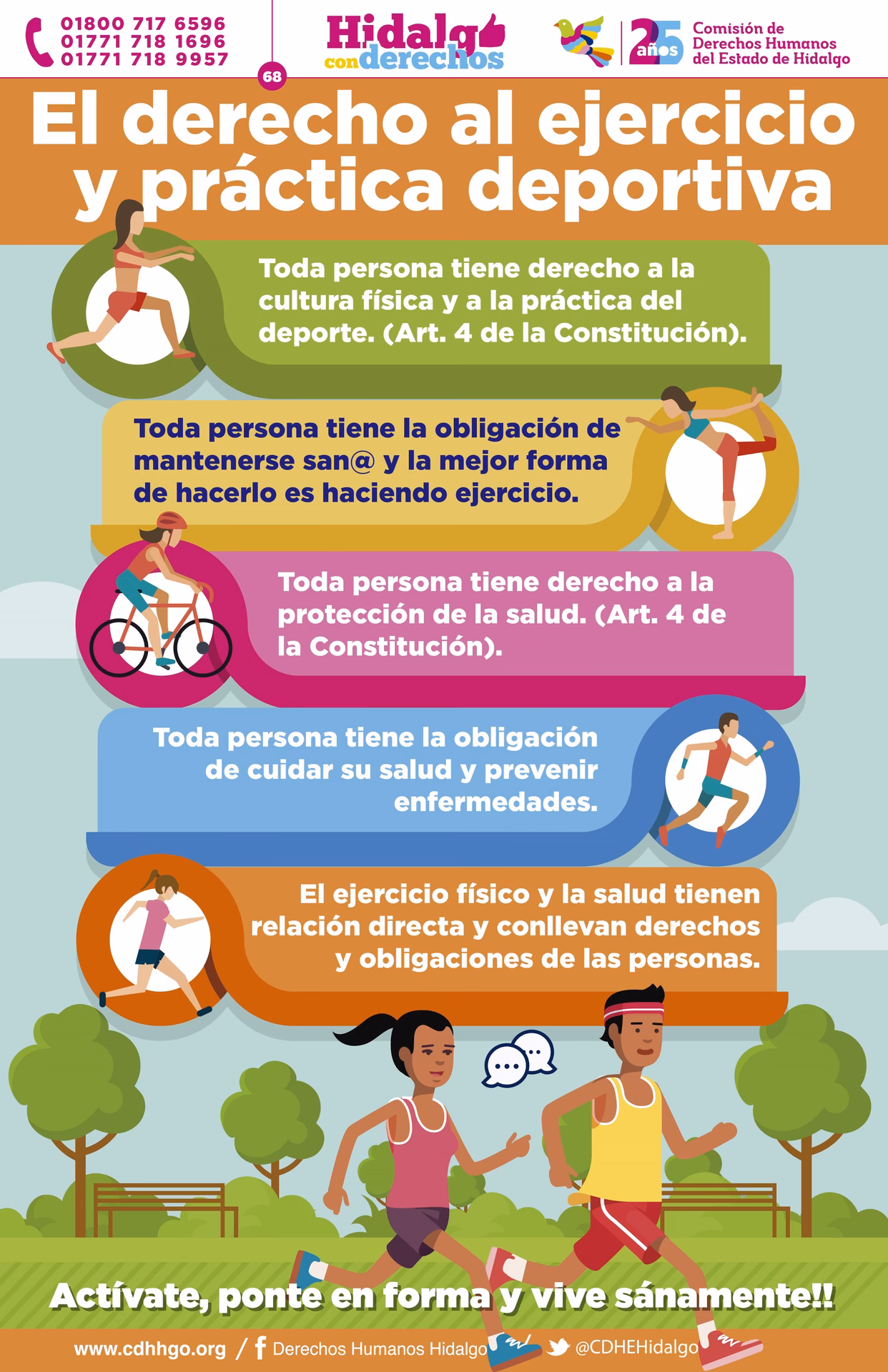 ¿Cuáles son los derechos al deporte?