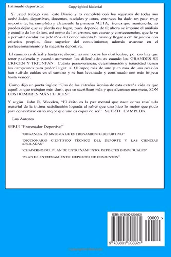 ¿Qué escribir en el diario de un deportista?