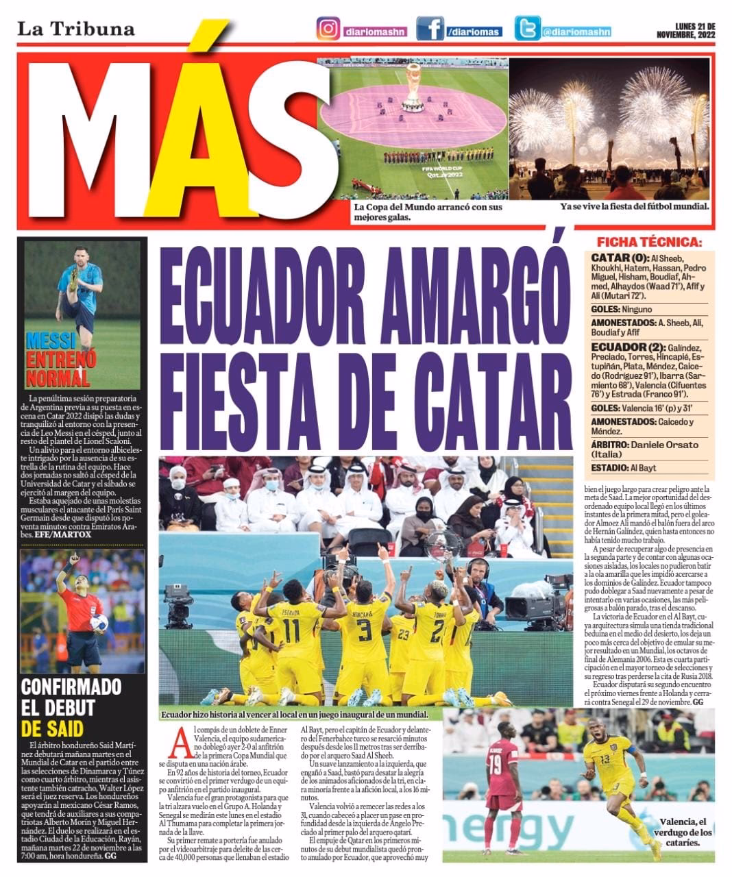 ¿Qué deporte inventó el Ecuador?