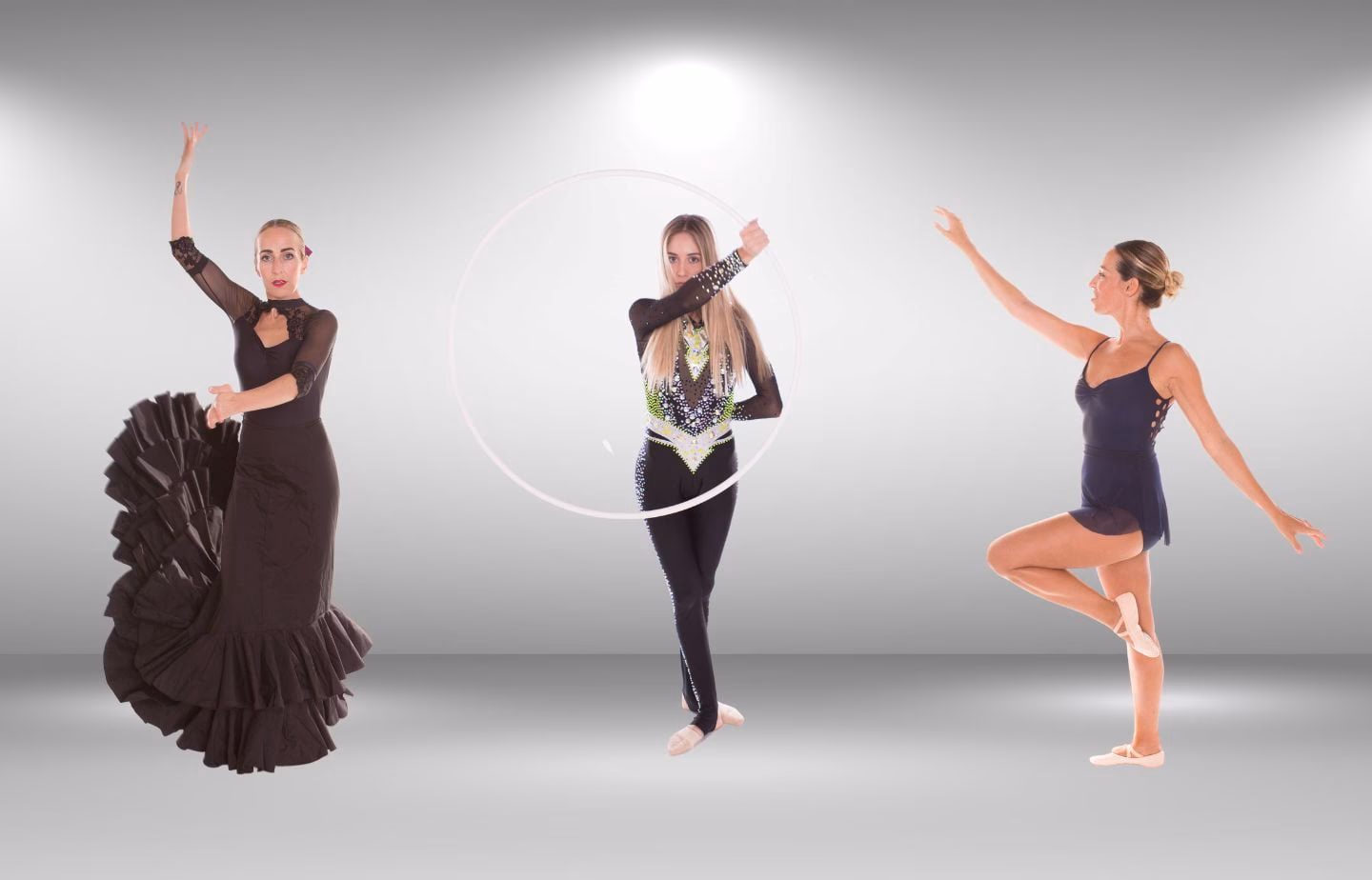 ¿Cuál es la diferencia entre gimnasia y danza?