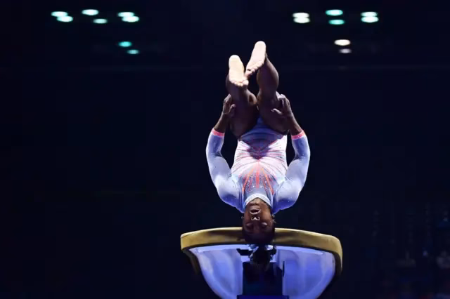¿Cuál es la habilidad más débil de Simone Biles?
