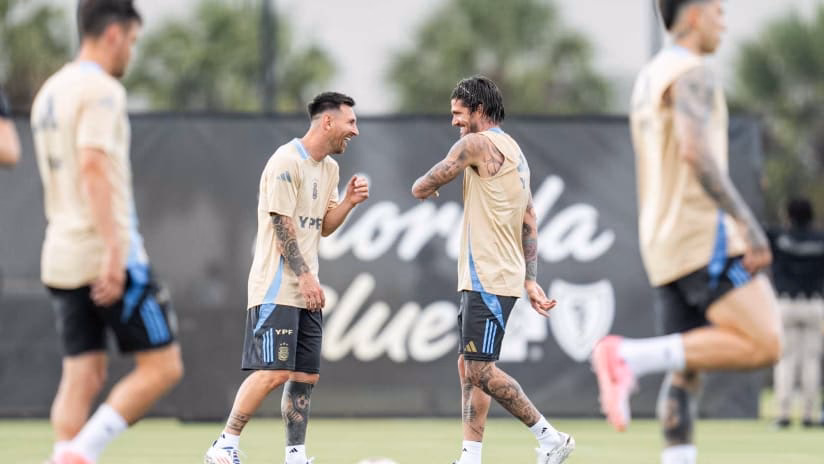 ¿Dónde entrena la selección argentina de fútbol?