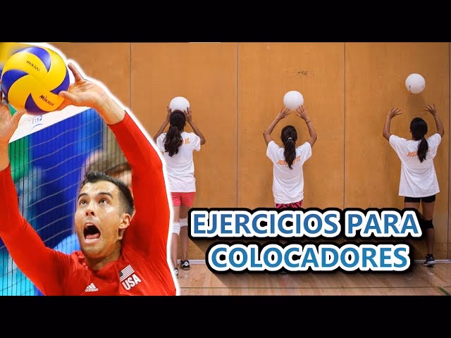¿Cuáles son los ejercicios más comunes en voleibol?