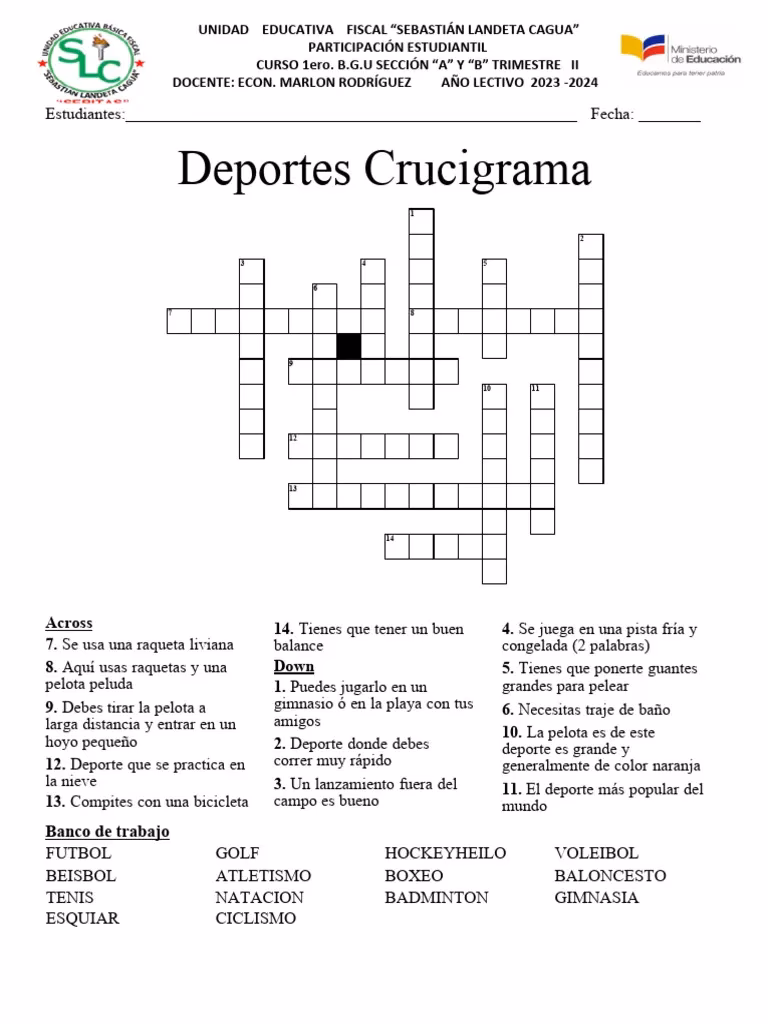 ¿Cuál es el día más difícil para los crucigramas?