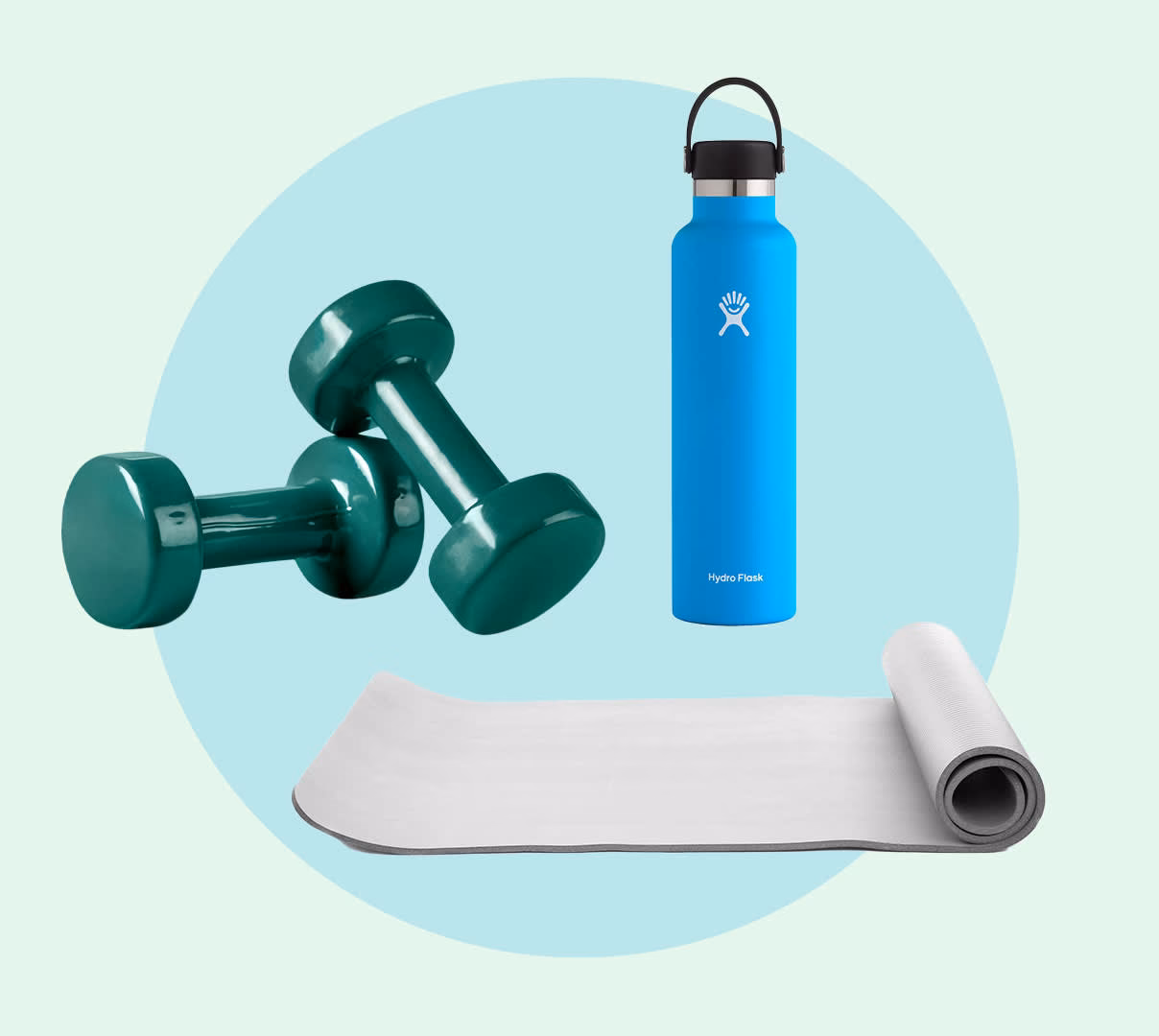 ¿Qué materiales se utilizan en un gimnasio?