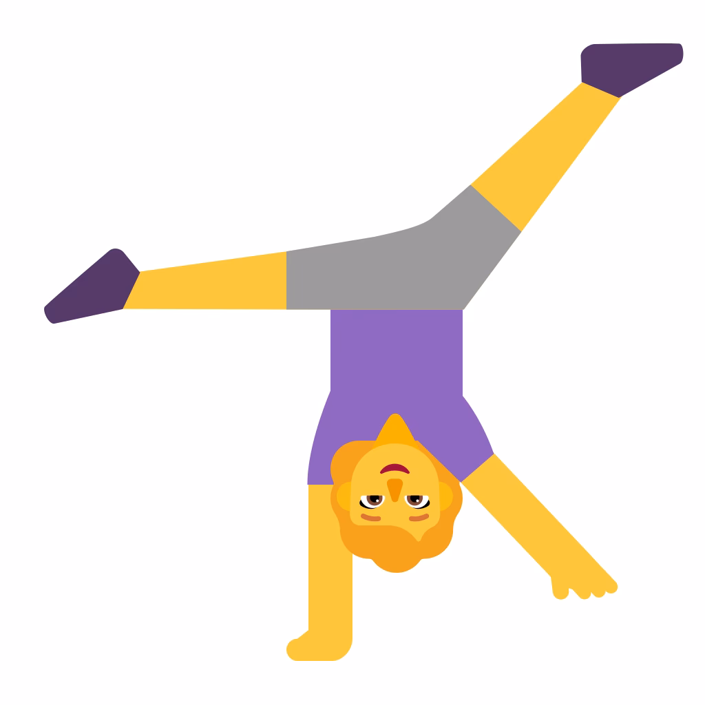 ¿Qué significa 🤸?