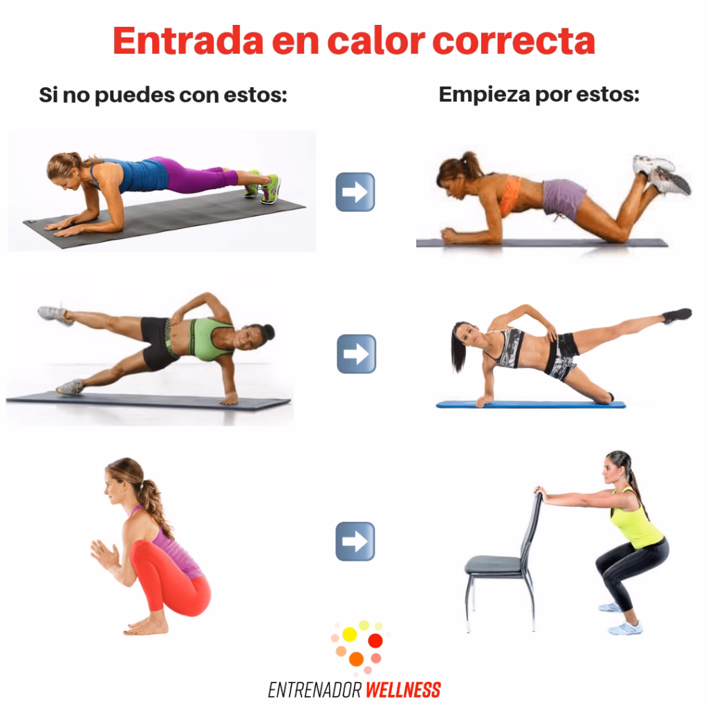 ¿Qué hacer de calentamiento en el gimnasio?