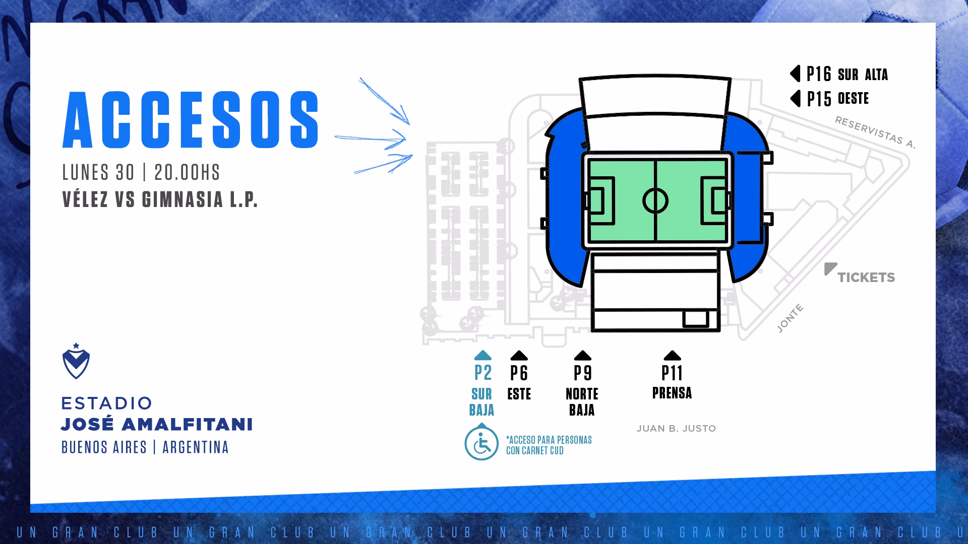 ¿Cuáles son las tarifas de Vélez Sarsfield?