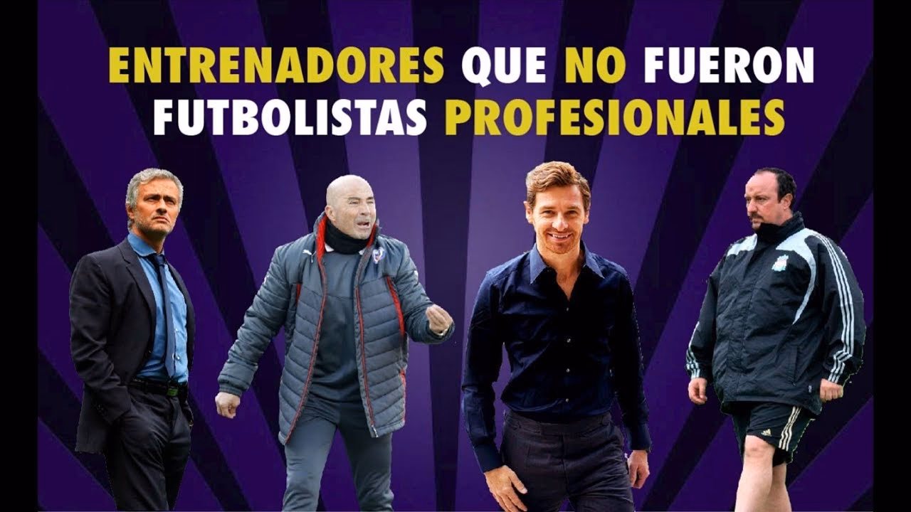 ¿Qué entrenador no jugó al fútbol?