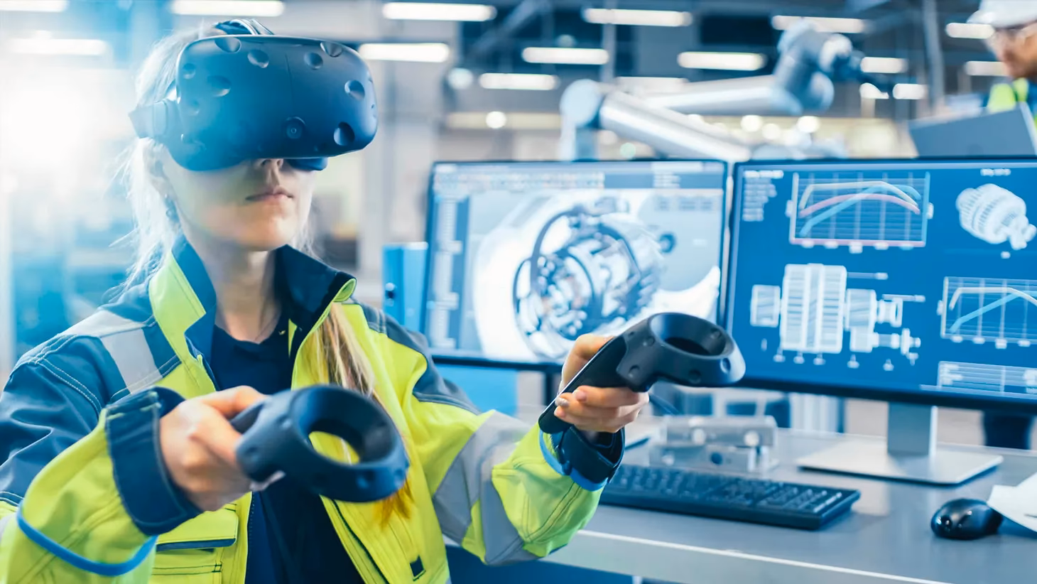 ¿Cómo se utiliza la realidad virtual en el entrenamiento?