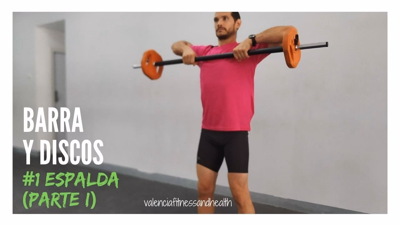 ¿Cómo se llama el ejercicio de espalda con barra?