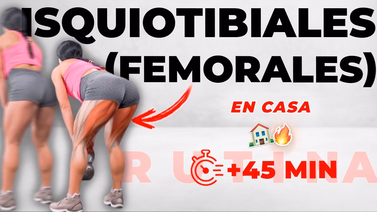 ¿Cómo rehabilitar los isquiotibiales en casa?